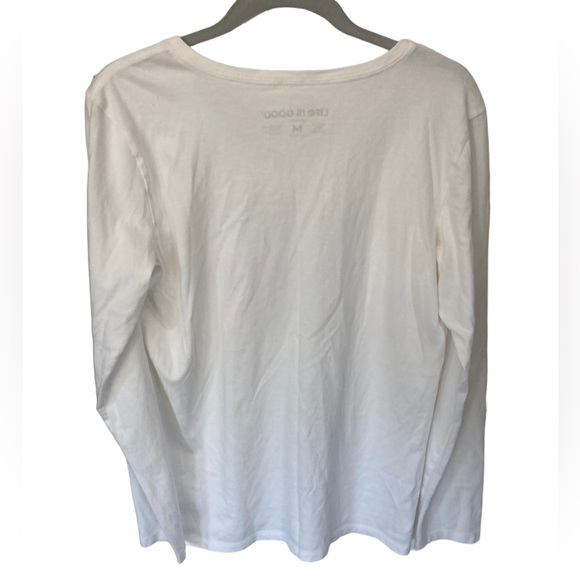 Life Is Good Long Sleeve Crusher Tee “Believe There‎ Is Good” Size Medium. - Picture 2 of 3